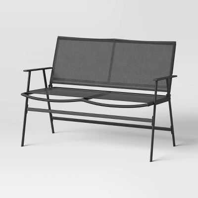 4pc Sling Patio Conversation Set - Black - Room Essentials⢠- Image 5