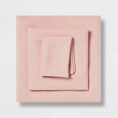 Twin/Twin XL Garment Washed Microfiber Solid Sheet Set - Room Essentials⢠- Image 6