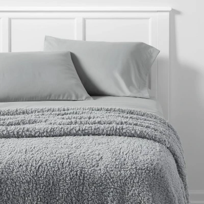 Sherpa Bed Blanket - Room Essentials