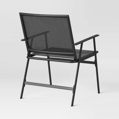 4pc Sling Patio Conversation Set - Black - Room Essentials⢠- Image 4