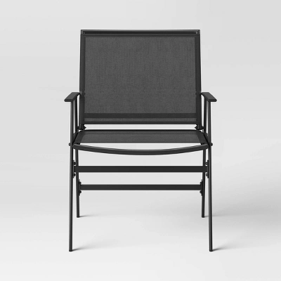 4pc Sling Patio Conversation Set - Black - Room Essentials⢠- Image 3