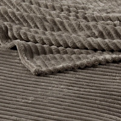 Ribbed Plush Bed Blanket - Room Essentials - Image 2