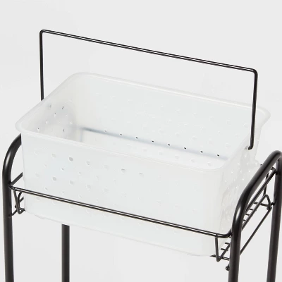 Bathroom Storage Cart Black - Room Essentials⢠- Image 3