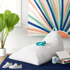 Triangle Bean Bag Chair - Room Essentialsā¢