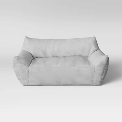 Bean Bag Loveseat Gray - Room Essentials⢠- Image 2