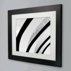 14" X 18" Matted To 11" X 14" Wide Gallery Frame Black - Room Essentialsā¢