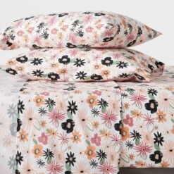 Easy Care Printed Pattern Sheet Set - Room Essentialsā¢