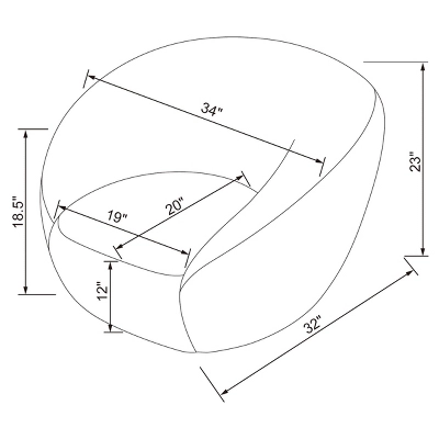 Swivel Accent Chair - Room Essentials⢠- Image 5
