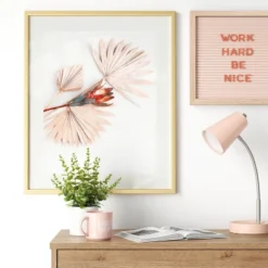 20.78" X 24.78" Matted To 16" X 20" Thin Poster Frame Brass - Room Essentialsā¢