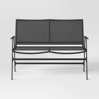 4pc Sling Patio Conversation Set - Black - Room Essentials⢠- Image 6