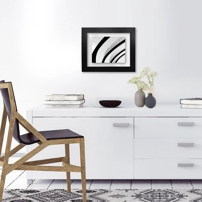 11" X 14" Matted To 8" X 10" Wide Gallery Frame Black - Room Essentials⢠- Image 3